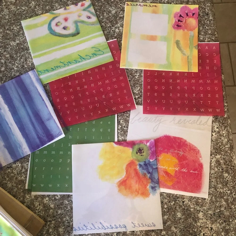 🙏 FLAVIA Scrapbook Transparency Overlays Kit nwt - Picture 2 of 13